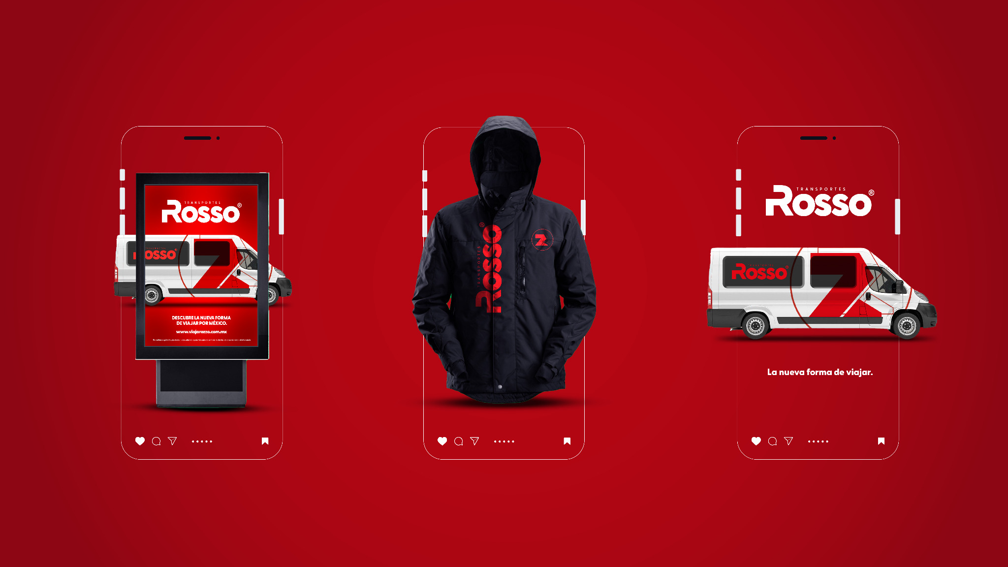 Sistema de aplicaciones de Transportes Rosso
